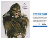 MICHAEL KINGMA Signed STAR WARS Autograph 8x10 Photo Tarfful Revenge Sith ACOA