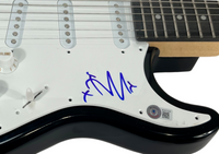 Tim McIlrath RISE AGAINST Signed Autograph Electric Guitar Singer Beckett COA