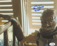 TREVOR BUTTERFIELD Signed STAR WARS Autograph 8x10 Photo ACOA COA