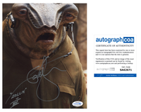 IAN WHYTE Signed STAR WARS Autograph 8x10 Photo Rogue One Force Awakens ACOA COA