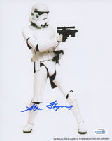 ALAN FLYNG Signed STAR WARS Autographed 8x10 Photo Empire Strikes Back ACOA COA