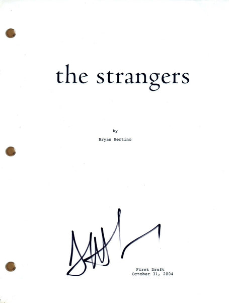 Scott Speedman THE STRANGERS Signed Autograph Movie Script Screenplay Horror COA