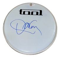 Danny Carey TOOL Signed Autograph 12" Drumhead Band Drummer Beckett COA