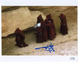 RUSTY GOFFE Signed STAR WARS Autograph 8x10 Photo Jawa A NEW HOPE ACOA COA