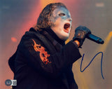 Corey Taylor Signed Autograph 8x10 Photo SLIPKNOT Stone Sour Singer Beckett COA