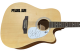 Mike McCready PEARL JAM Signed Acoustic Guitar Autograph Full Size Beckett COA