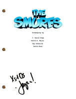 Jayma Mays Signed The Smurfs Autograph Movie Script Full Screenplay COA