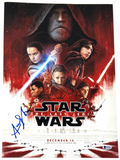 Andy Serkis Signed Autograph Star Wars The Last Jedi 12x18 Movie Poster Beckett