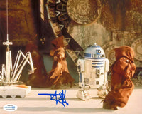 RUSTY GOFFE Signed STAR WARS Autograph 8x10 Photo Jawa A NEW HOPE ACOA COA