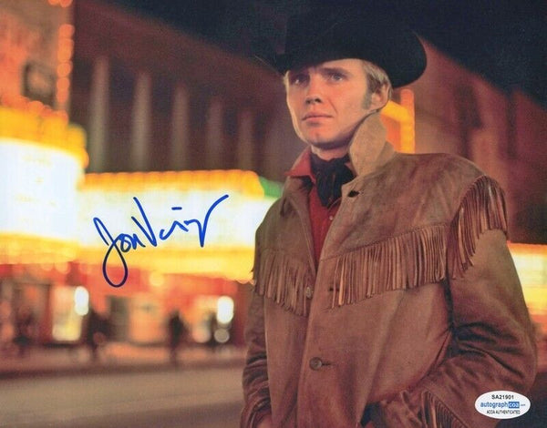 Jon Voight Signed Autograph 8x10 Photo MIDNIGHT COWBOY Actor ACOA COA