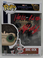 Alfred Molina Signed Autograph Doc Ock Spider-Man No Way Home Funko Pop BAS COA