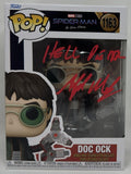 Alfred Molina Signed Autograph Doc Ock Spider-Man No Way Home Funko Pop BAS COA