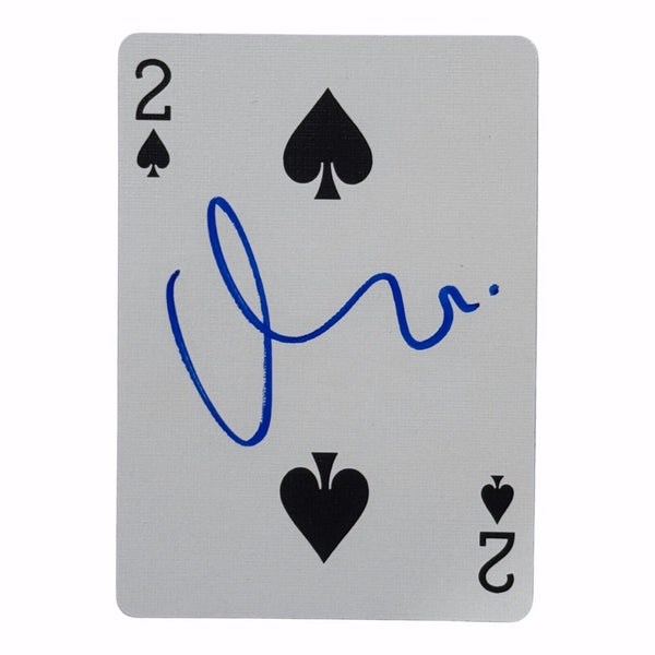 Matt Damon Signed Autograph Playing Card Rounders Movie Mike McDermott COA