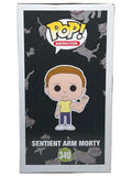 Dan Harmon Signed Rick and Morty Funko Pop Sentient Arm Morty Autograph BAS COA
