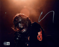 Corey Taylor Signed SLIPKNOT Autograph 8x10 Photo Singer Beckett Witnessed COA