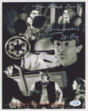 BARRIE HOLLAND Signed STAR WARS Autograph 8x10 Photo Return of the Jedi ACOA COA