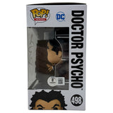 Tony Hale Signed Doctor Psycho Funko Pop Harley Quinn DC #498 Autograph BAS COA