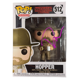 David Harbour Signed Hopper Funko Pop #512 Stranger Things Autograph Beckett COA