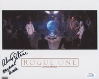 ALISTAIR PETRIE Signed STAR WARS Autograph 8x10 Photo ROGUE ONE ACOA COA