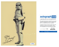 IAN DURRANT Signed STAR WARS Autograph 8x10 Photo Empire Strikes Back ACOA COA