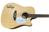 Mike Love The Beach Boys Signed Autograph Acoustic Guitar Full Size Beckett COA