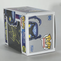 Xolo Mariduena Signed Funko Pop Blue Beetle #1403 Autograph Beckett COA