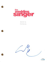 Adam Sandler Signed Autograph The Wedding Singer Movie Script Screenplay ACOA