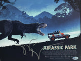 Jeff Goldblum Signed JURASSIC PARK 11x17 Movie Poster Photo Autograph BAS COA