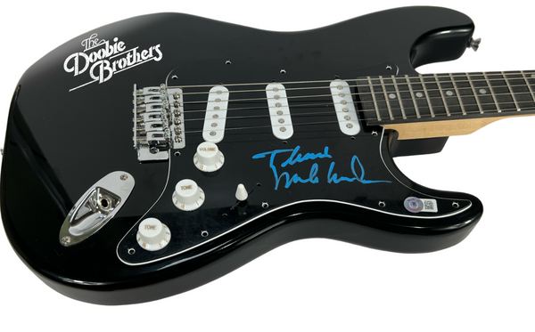 Michael McDonald Signed Autograph Electric Guitar The Doobie Brothers BAS COA