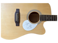 John Oates HALL & OATES Signed Full Size Acoustic Guitar Autograph ACOA COA