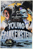 Mel Brooks Signed Autograph Young Frankenstein 12x18 Movie Poster Photo BAS COA