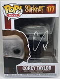 Corey Taylor Slipknot Signed Autograph Funko Pop Rocks #177 Proof Beckett COA