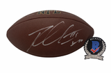 Robert Griffin III Signed NFL Football Washington Redskins Baylor RG3 BAS COA