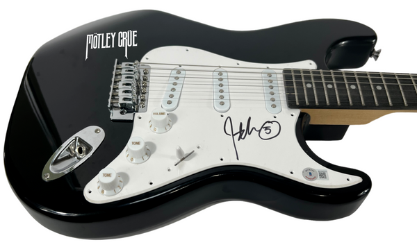 John 5 Lowery Signed Autograph Electric Guitar MOTLEY CRUE Guitarist Beckett COA