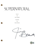 Jim Beaver Signed Autograph Supernatural Pilot Script Screenplay Beckett COA