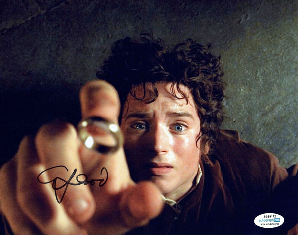 Elijah Wood Signed THE LORD OF THE RINGS 8x10 Photo Autograph Frodo ACOA COA