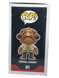 Tim Rose Signed Autograph Star Wars Admiral Ackbar Funko Pop It's A Trap BAS COA