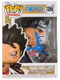 Iñaki Godoy Signed Autograph One Piece Snake Man Luffy Funko Pop Beckett COA