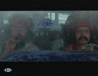 Cheech Marin & Tommy Chong Signed 11x14 Photo Up In Smoke Autograph Beckett COA
