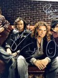 Mana Band Signed Autograph 16x20 Photo Poster Fher Olvera x4 Beckett COA