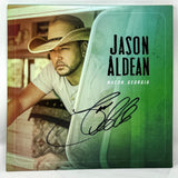 Jason Aldean Signed Autograph Macon Georgia Vinyl Album 3x LP Beckett COA