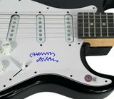 Henry Diltz Signed Electric Guitar Woodstock '69 Photographer The Doors BAS COA