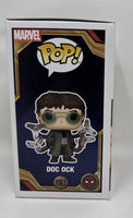 Alfred Molina Signed Autograph Doc Ock Spider-Man No Way Home Funko Pop BAS COA