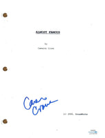 Cameron Crowe Signed Almost Famous Movie Script Screenplay ACOA COA