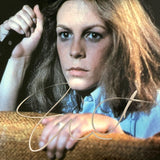 Jamie Lee Curtis Halloween Signed Autograph 11x14 Photo Laurie Strode BAS COA