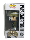 Tobias Forge Ghost Signed Papa Emeritus III 204 Funko Pop Autograph Beckett COA