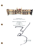 Johnny Depp Signed Autograph Pirates of the Caribbean Script Full Screenplay COA