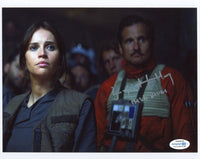 BENJAMIN HARTLEY Signed ROGUE ONE A STAR WARS STORY Autograph 8x10 Photo ACOA