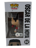 Oscar De La Hoya Signed Funko Pop Boxing #02 Golden Boy Autograph Beckett COA