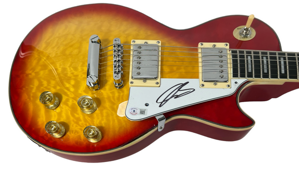 Joe Bonamassa Signed Autograph Electric Guitar LP Style Guitarist Beckett COA